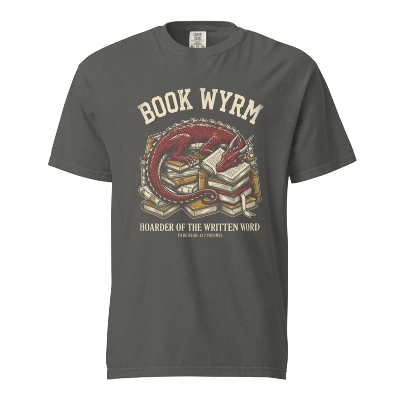 Book Wyrm | Dragon's Book Hoard Tee