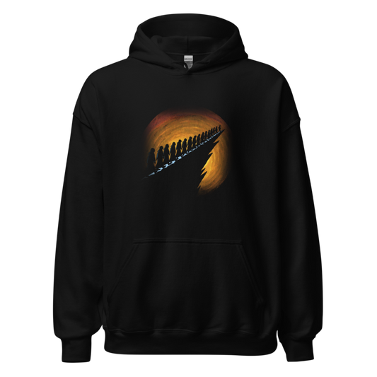 Thirteen and One | Retro Fantasy Hoodie - Black