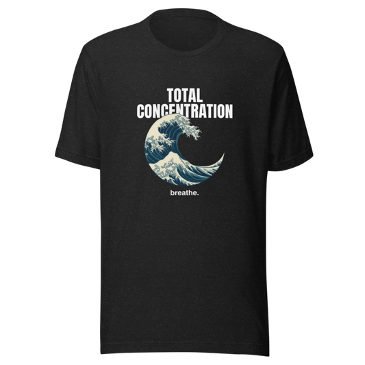 Total Concentration (breathe.) | Wave Training Tee