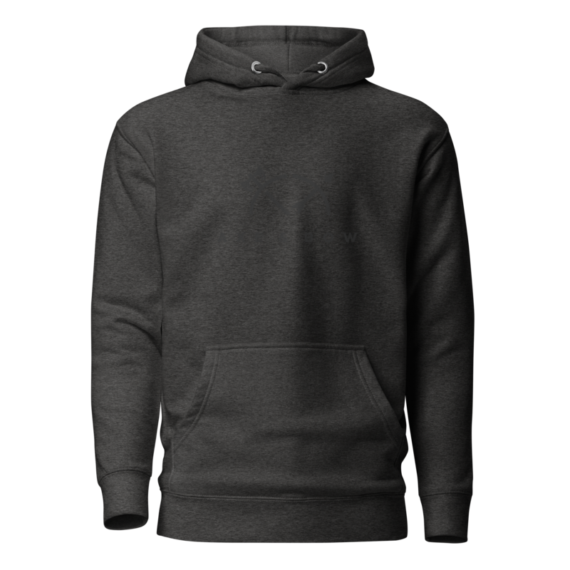 Axe & Bow Hoodie - Charcoal Heather