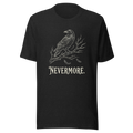 Nevermore | Poe Raven Tee - Black Heather