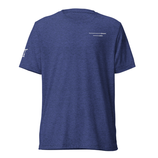 Miyamoto Musashi T-Shirt - Navy Triblend