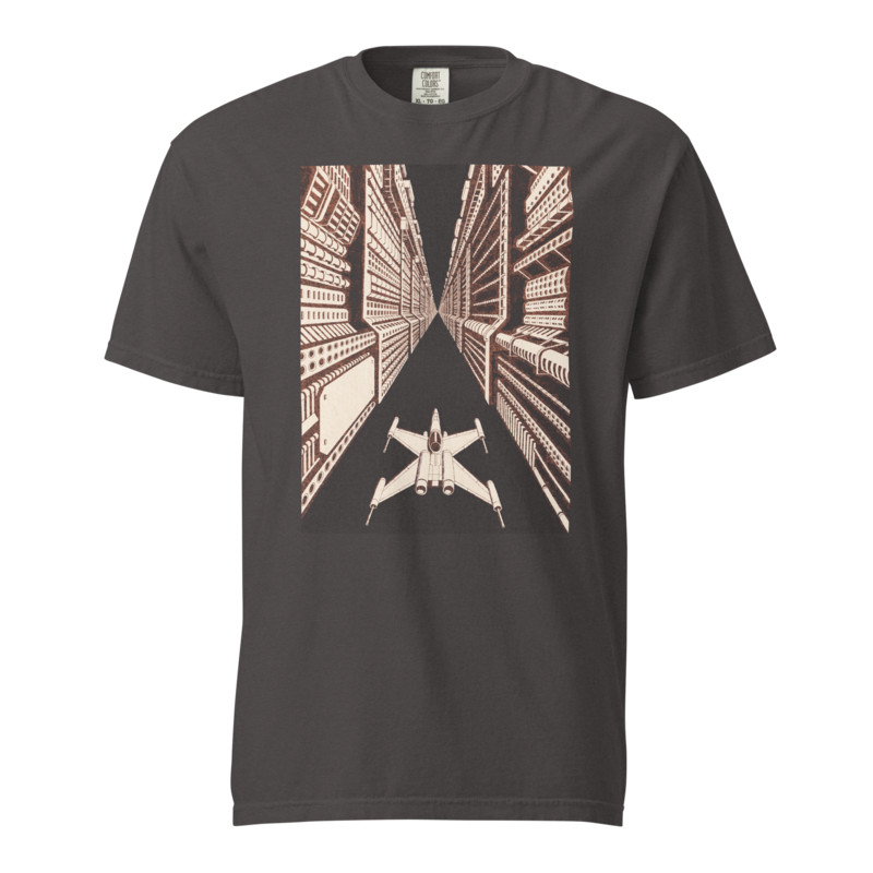 The Channel | Retro Space Opera Tee - Graphite