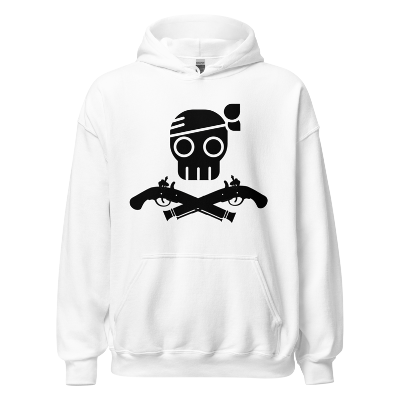 Dead Men Tell No Tales Hoodie - White