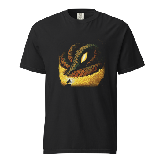 Where the Gold Sleeps | Retro Fantasy Tee - Black
