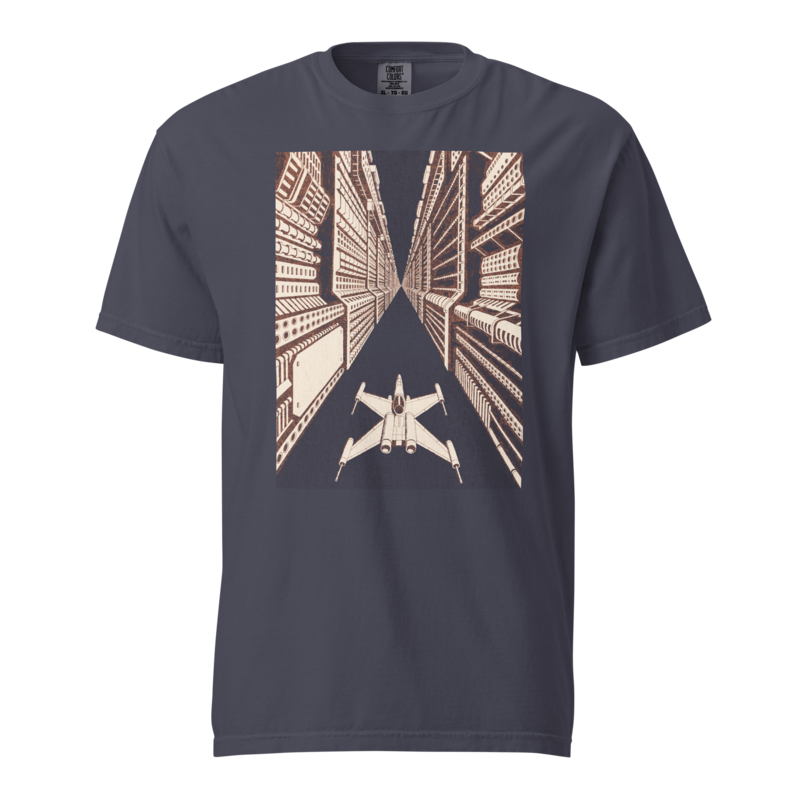 The Channel | Retro Space Opera Tee - Navy