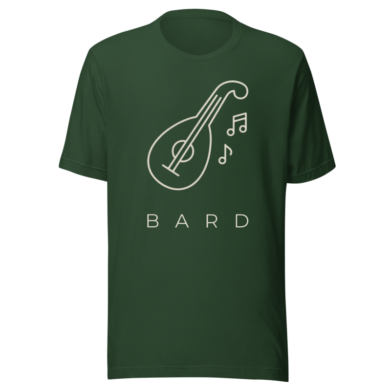 Bard | TTRPG Class Icon Tee - Forest