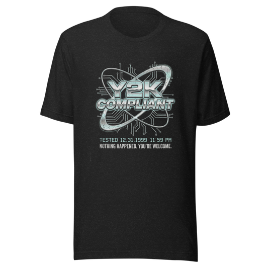 Y2K Compliance Team | Vintage Tech Tee