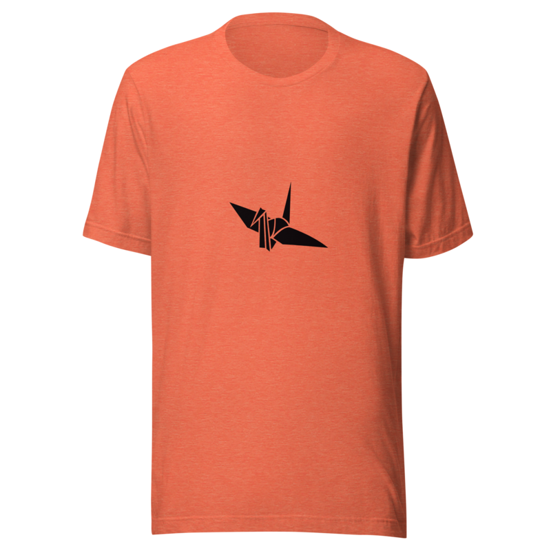 Origami Crane Embroidered Tee