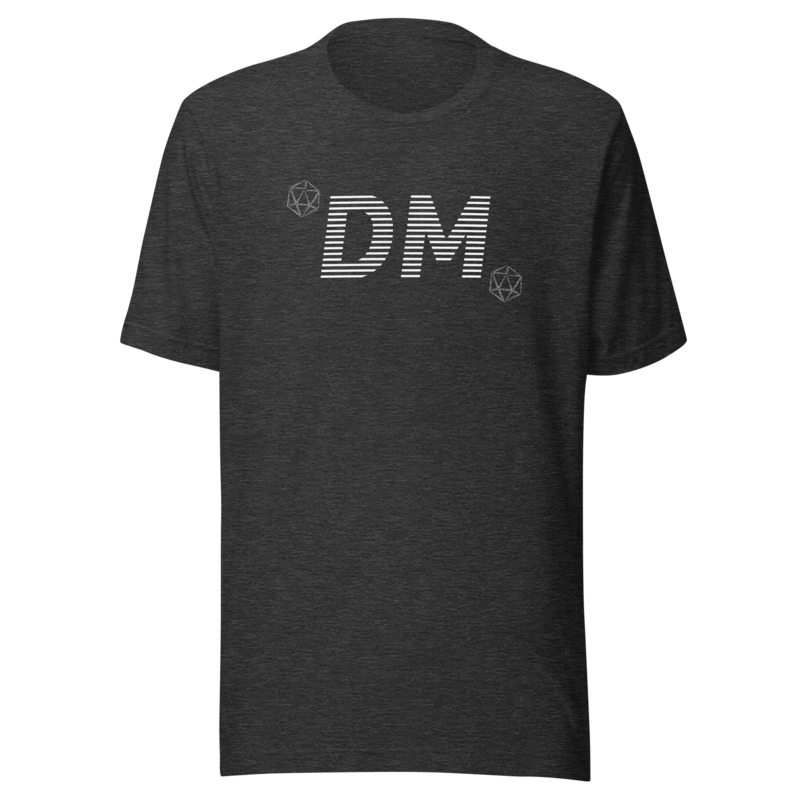 The Subtle DM Shirt - Dark Grey Heather