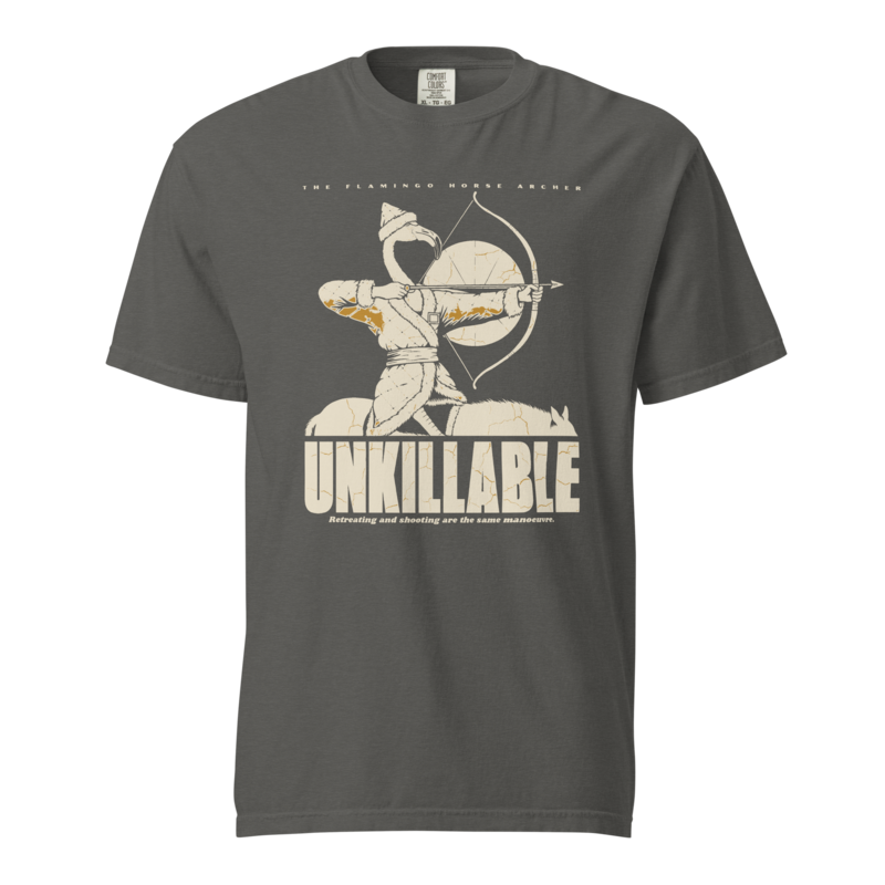 Flamingo Horse Archer | Unkillable Warrior Tee