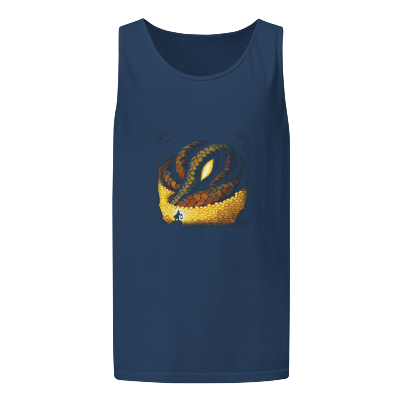 Where the Gold Sleeps | Retro Fantasy Tank - True Navy