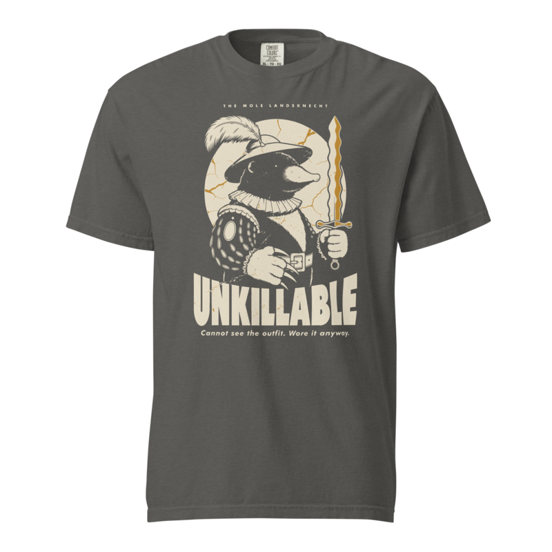 Mole Landsknecht | Unkillable Warrior Tee - Pepper