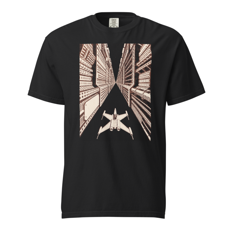 The Channel | Retro Space Opera Tee - Black