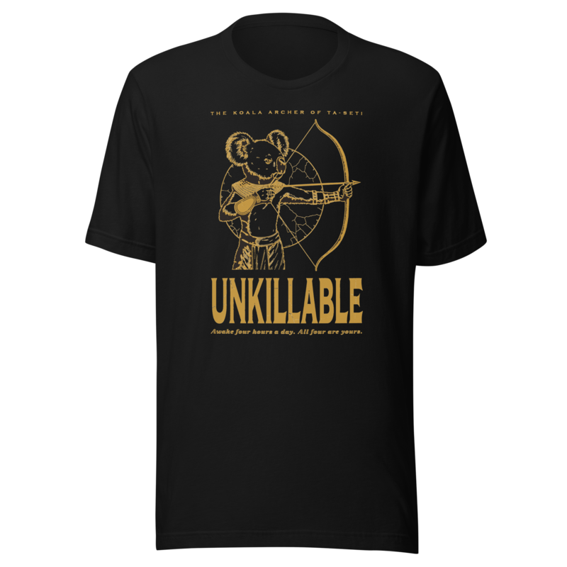 Koala Archer | Unkillable Warrior Tee