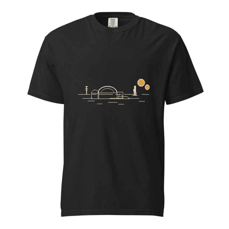 Second Sundown | Retro Space Opera Tee - Black