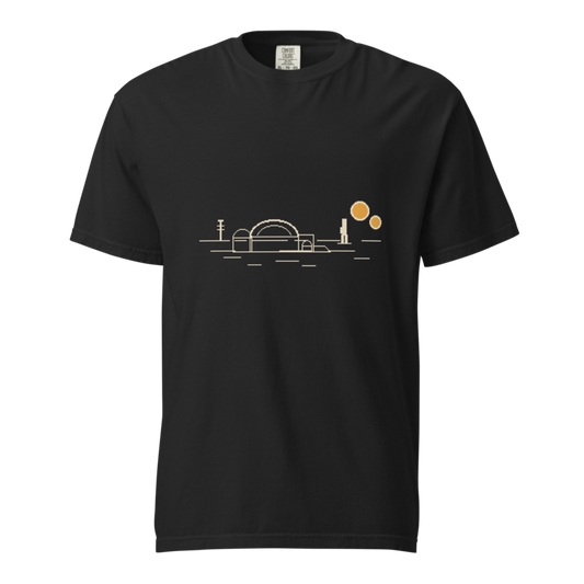 Second Sundown | Retro Space Opera Tee - Black