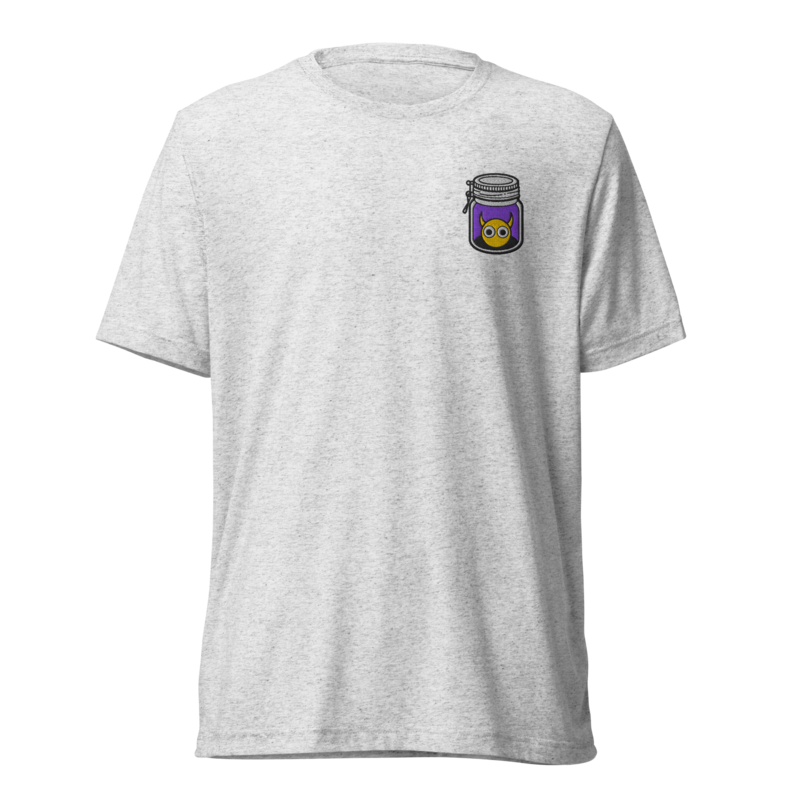 Critter Jar Shirt - White Fleck Triblend