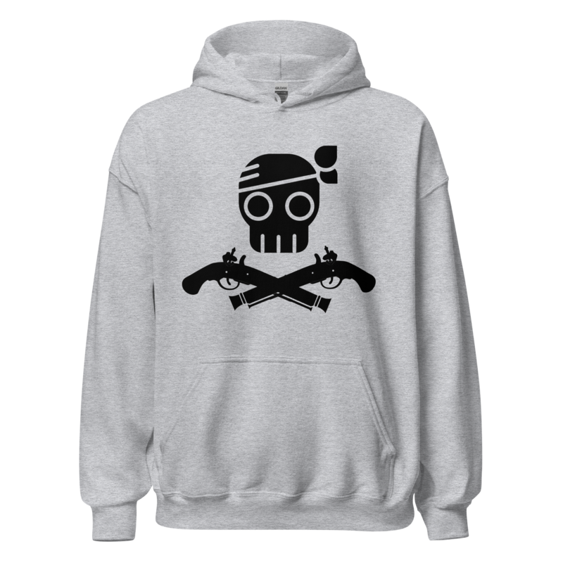 Dead Men Tell No Tales Hoodie - Sport Grey