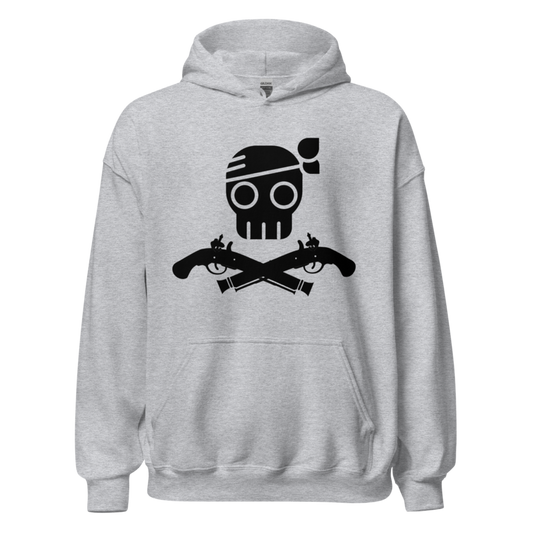 Dead Men Tell No Tales Hoodie - Sport Grey