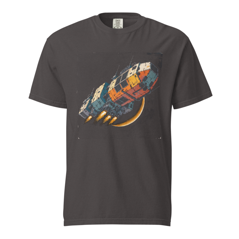 Fastest Junk in the Sector | Retro Space Opera Tee - Graphite
