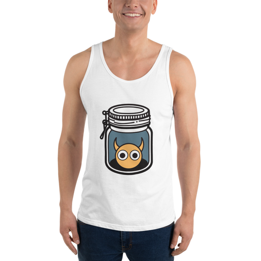 Critter Jar Tank Top - White