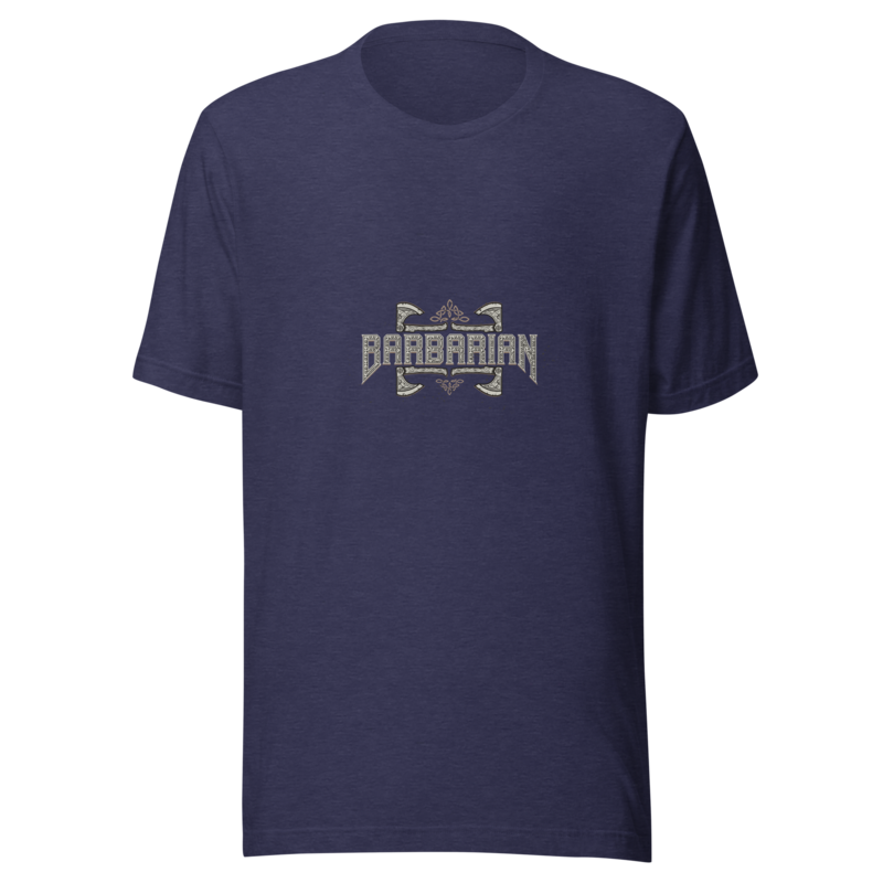 Barbarian Shirt - Heather Midnight Navy
