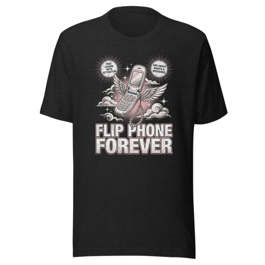 Flip Phone Forever | Y2K Bootleg Tee