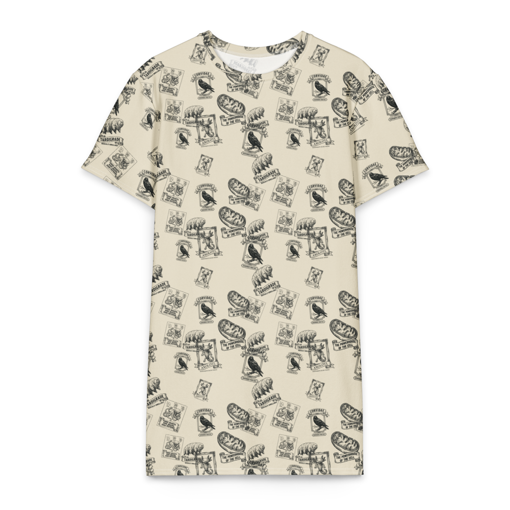Specimen Plate, Cream | Dress - Cotton T-Shirt