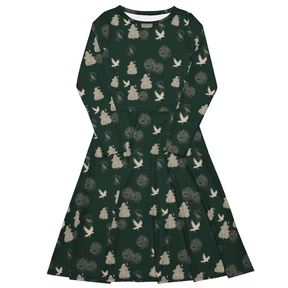 Tsundoku | Dress - Midi with Pockets