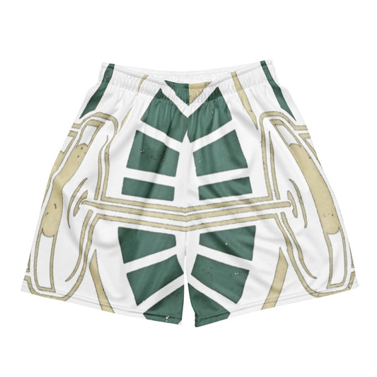 Rest Day: Respawning | Mesh Gym Shorts White flat lay