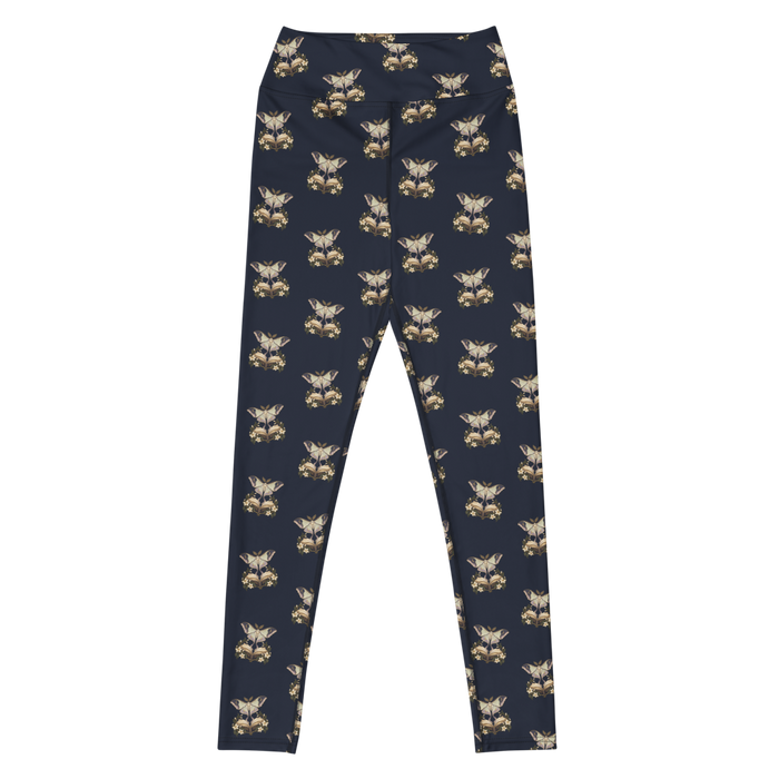 Midnight Marginalia | Bookish Yoga Leggings