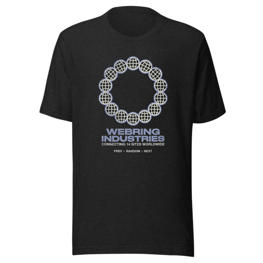 Ring of Globes | Retro Internet Tee