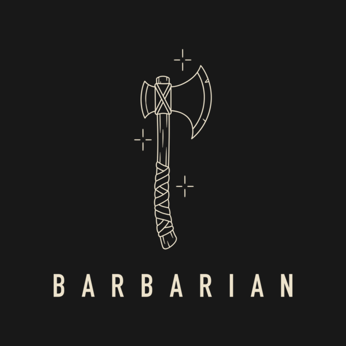 Barbarian | TTRPG Class Line design artwork