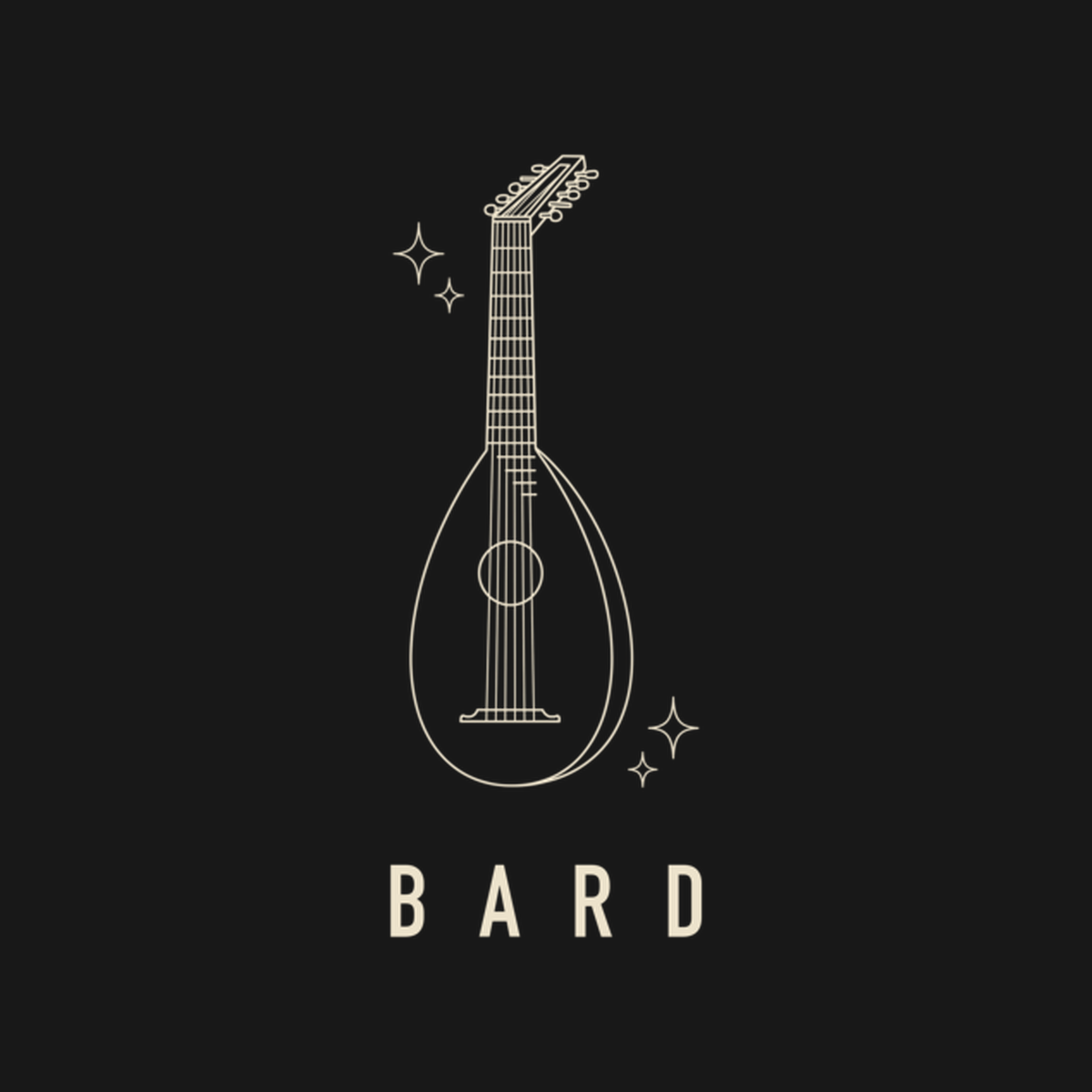 Bard | TTRPG Class Line design artwork
