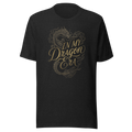 In My Dragon Era | Bookish Romantasy Tee - Black Heather