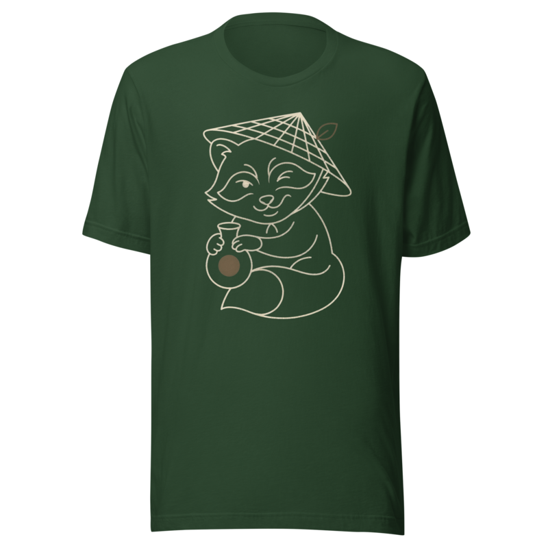 Tanuki | Japanese Folklore Tee - Forest