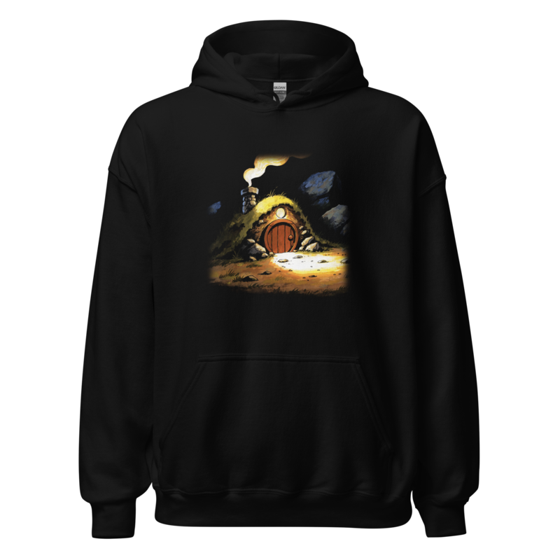 Burglar for Hire | Retro Fantasy Hoodie - Black