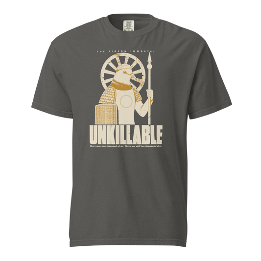 Pigeon Immortal | Unkillable Warrior Tee - Pepper