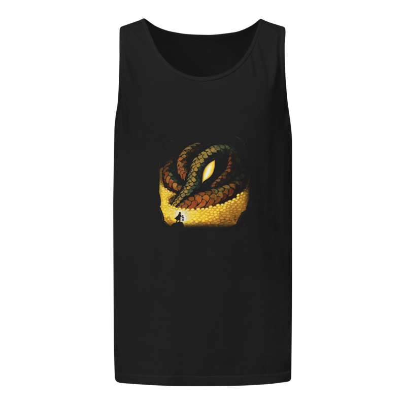 Where the Gold Sleeps | Retro Fantasy Tank - Black