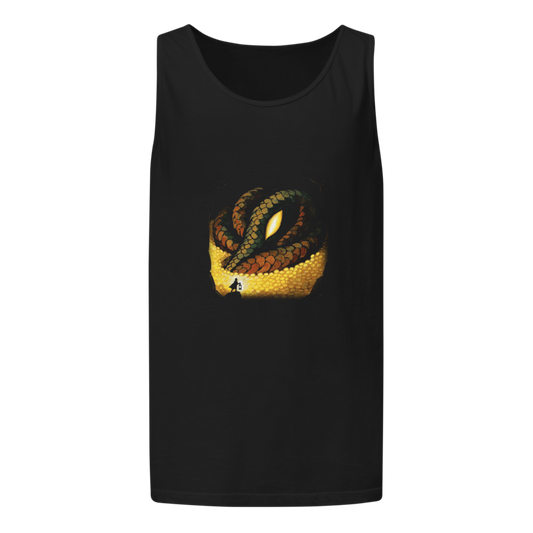 Where the Gold Sleeps | Retro Fantasy Tank - Black