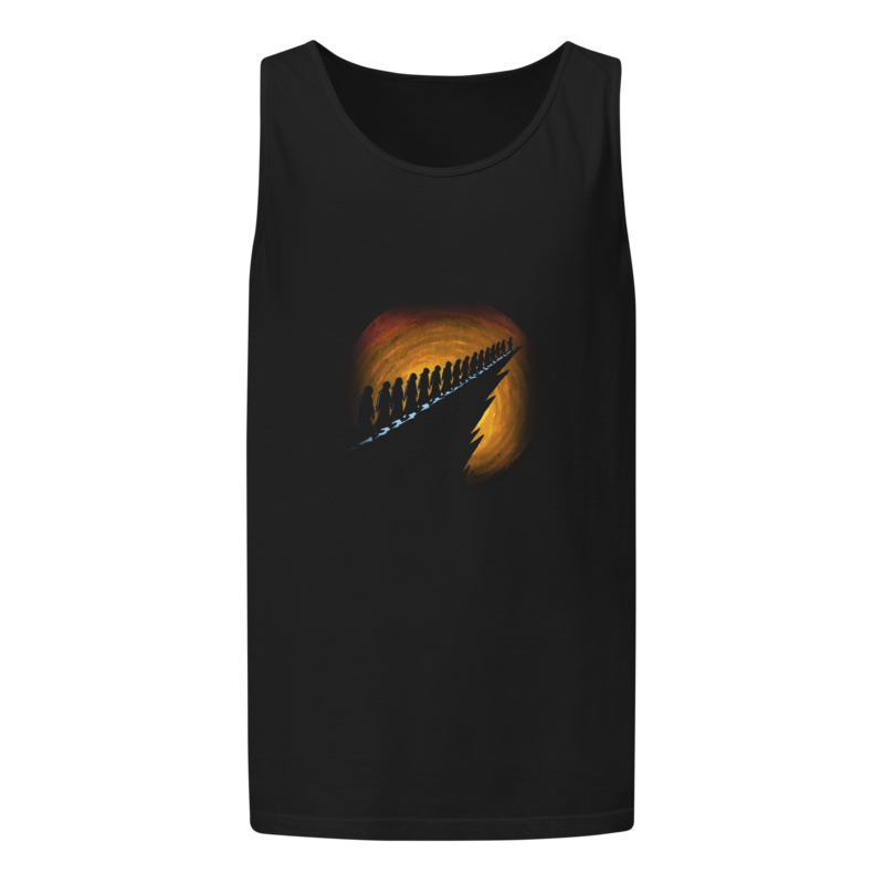 Thirteen and One | Retro Fantasy Tank - Black