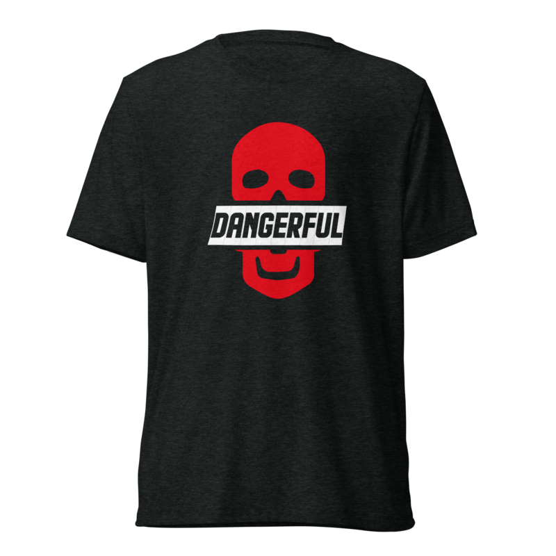 Dangerful Shirt - Charcoal-Black Triblend