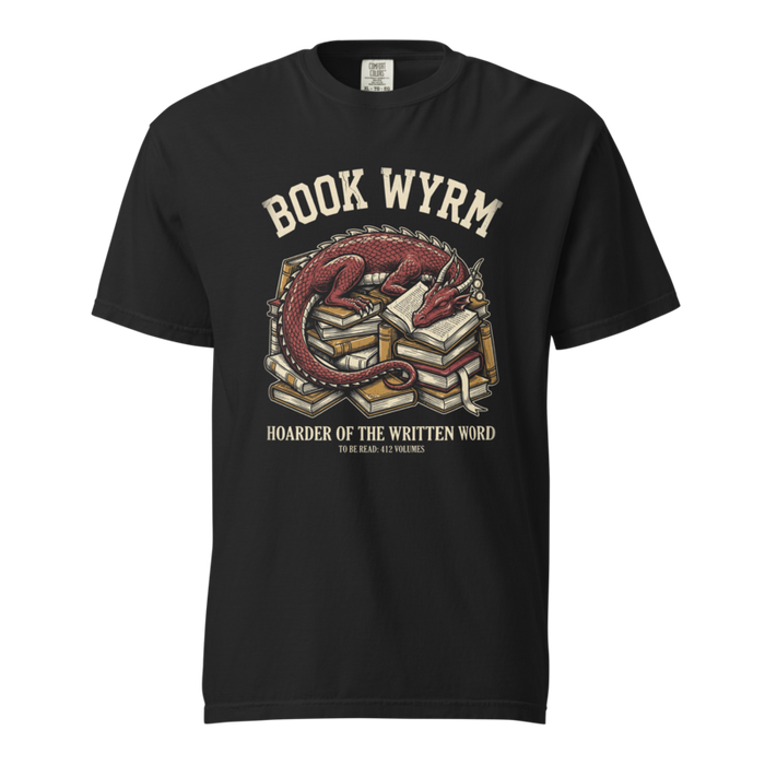 Book Wyrm | Dragon's Book Hoard Tee