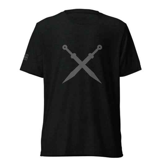 Gladiator T-Shirt - Solid Black Triblend