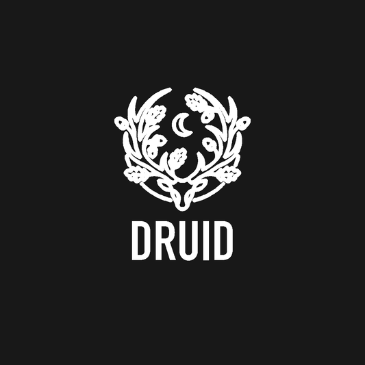 Druid | TTRPG Class Embroidered Patch design artwork