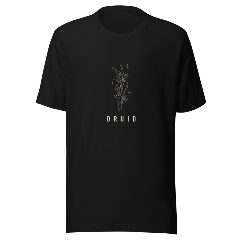 Druid | TTRPG Class Line - Black