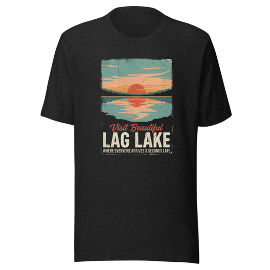 Visit Beautiful Lag Lake | Retro Gaming Travel Tee