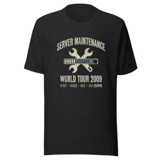 Server Maintenance World Tour | MMO Tour Tee