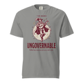 Bard - Ungovernable | TTRPG Class Shirt | Vintage Tabletop RPG Tee - Grey